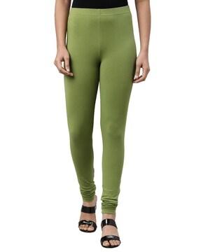 churidar leggings with elasticated waistband