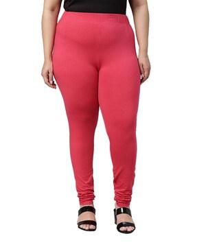 churidar leggings with elasticated waistband