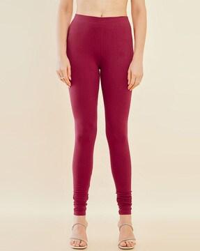 churidar leggings with elasticated waistband