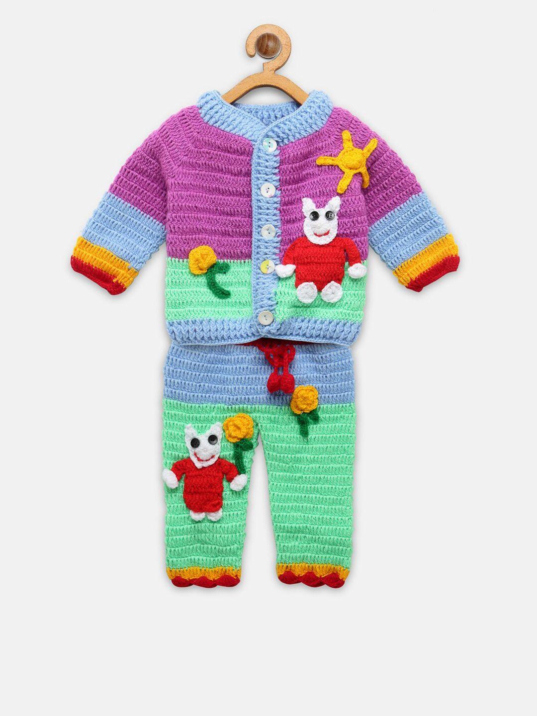 chutput-unisex-kids-multicoloured-self-design-clothing-set