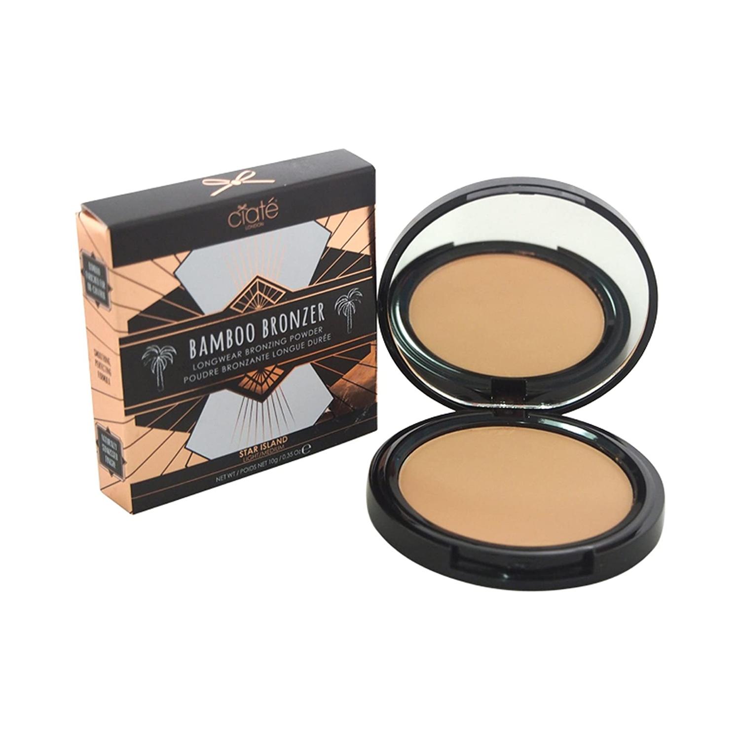 ciate london bamboo bronzer - star island (10g)