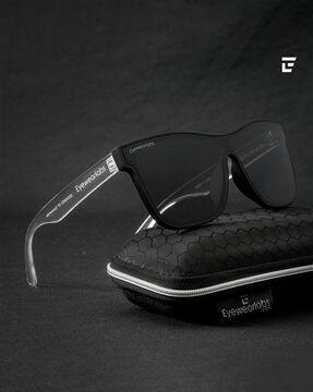 cicemanblacksc3el1118 uv-protected square sunglasses