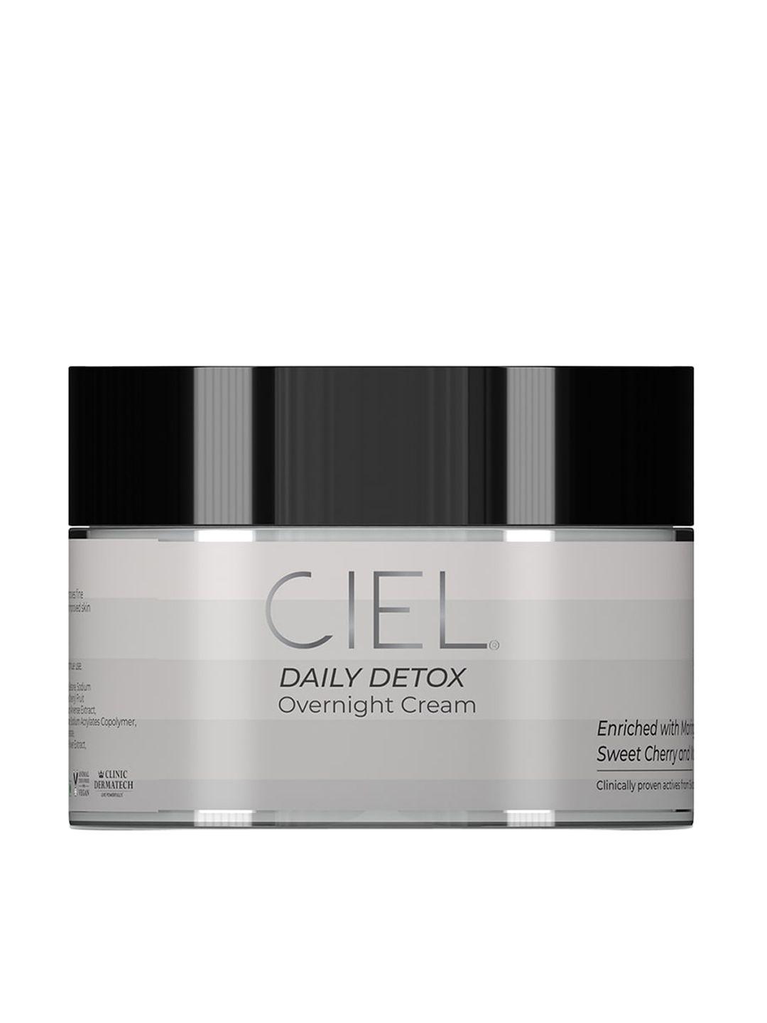 ciel daily detox overnight cream - 50g