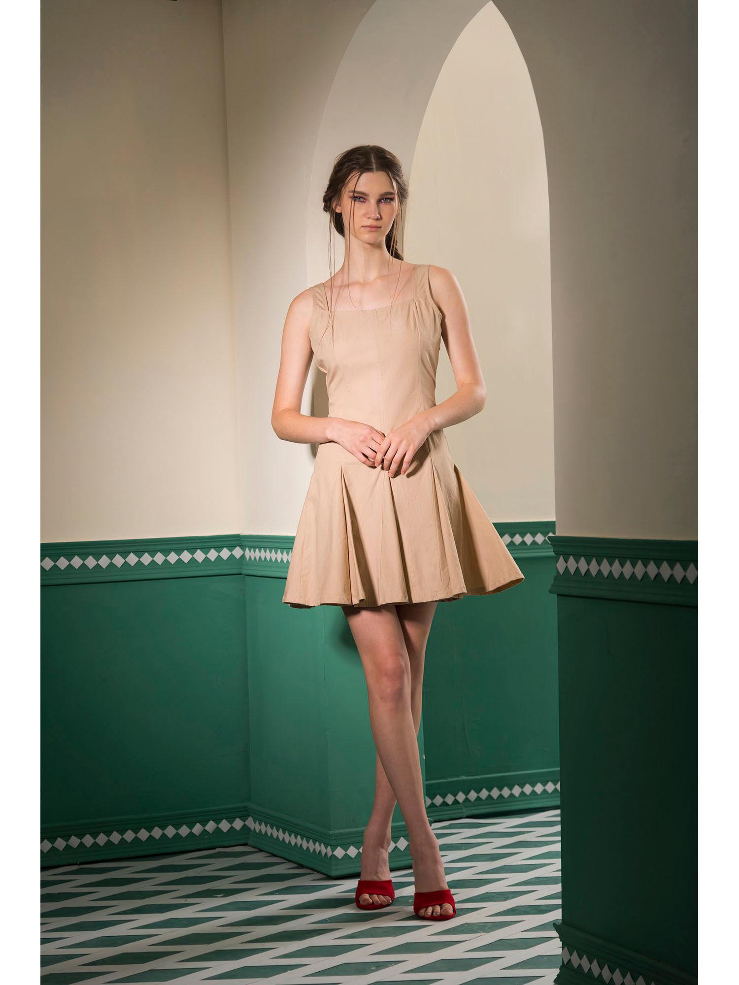 ciel dress beige