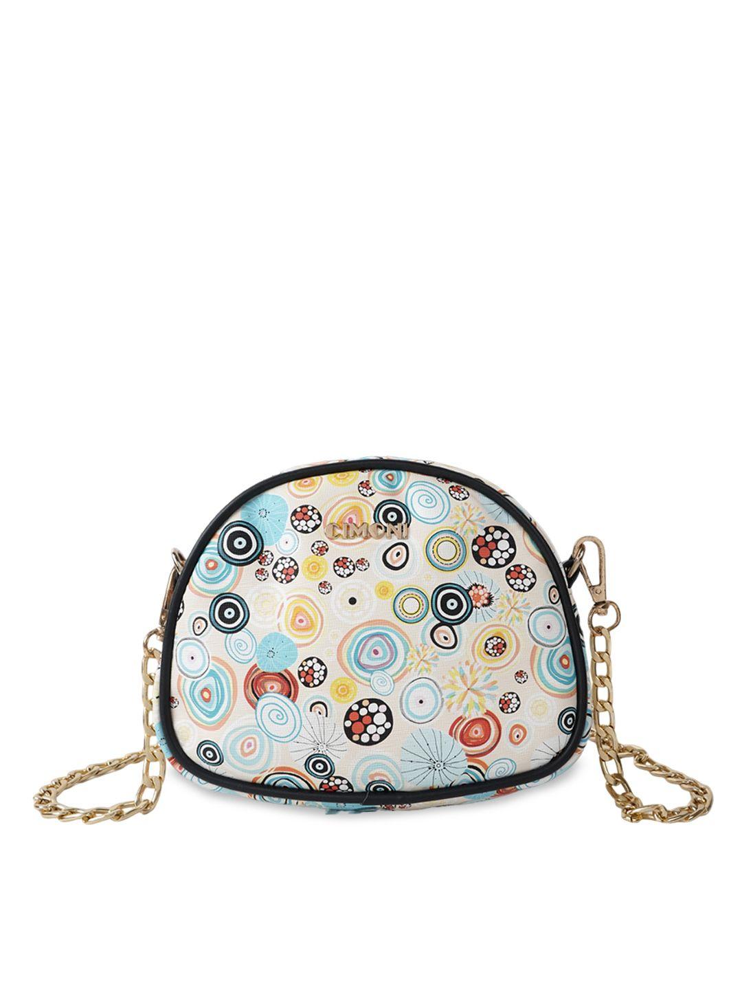 cimoni printed structured sling bag