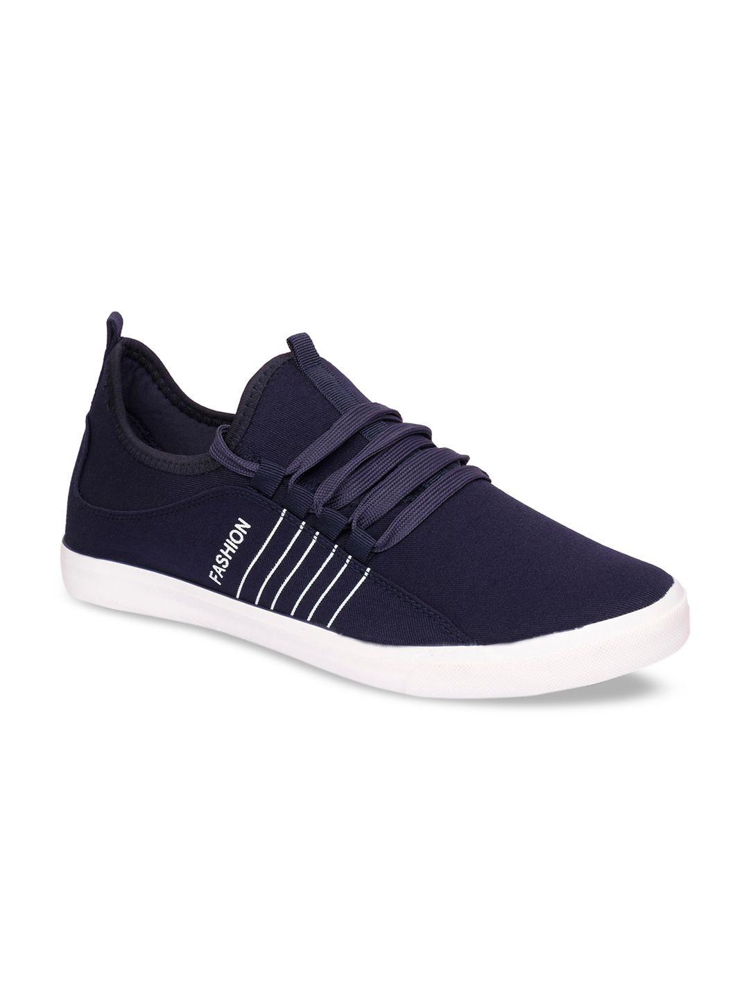 cipramo sports men navy blue sneakers