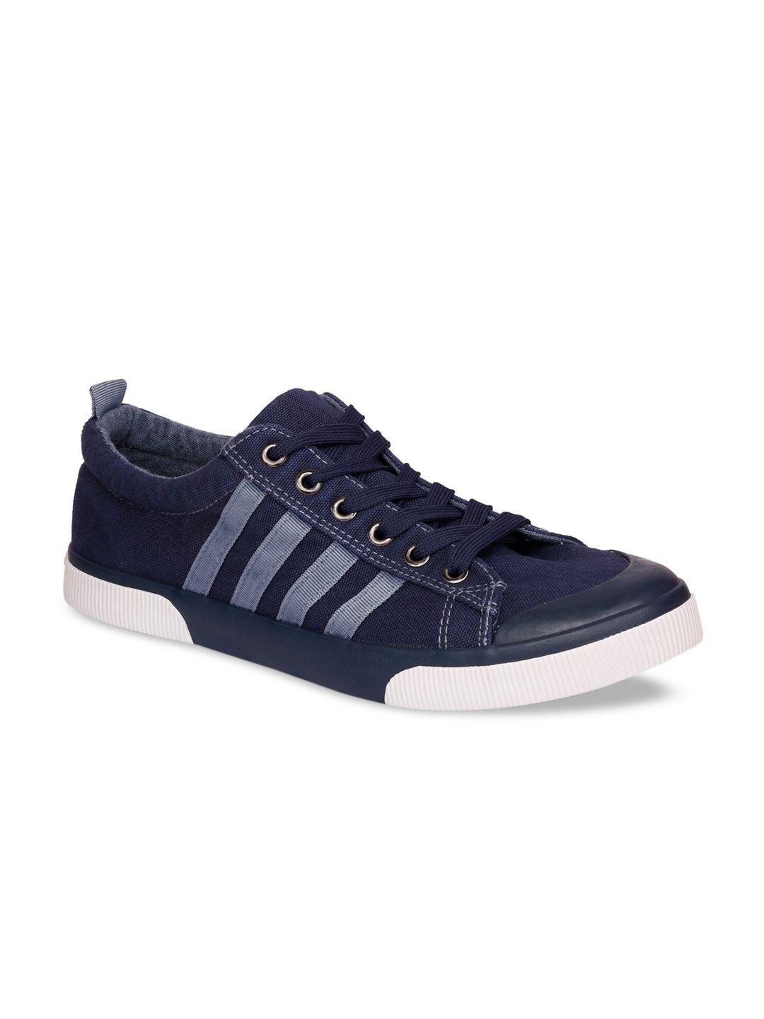 cipramo sports men navy blue sneakers