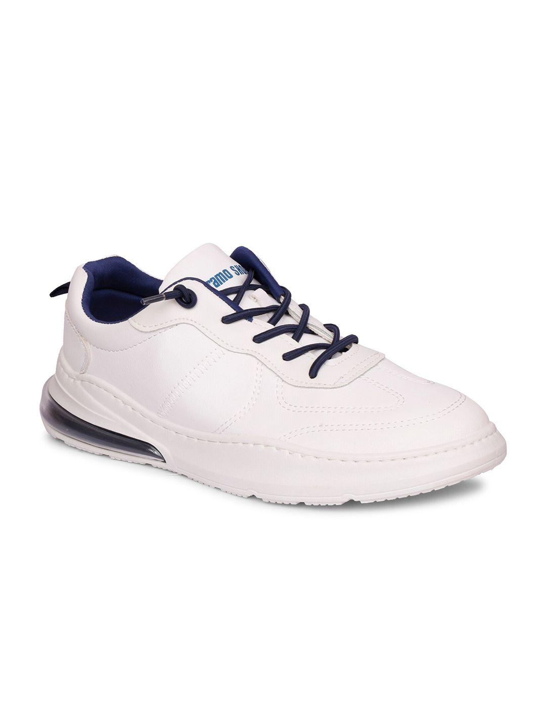 cipramo sports men white running non-marking shoes