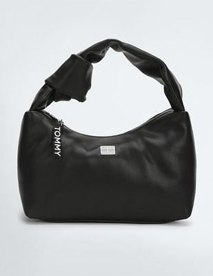 city girl solid shoulder bag