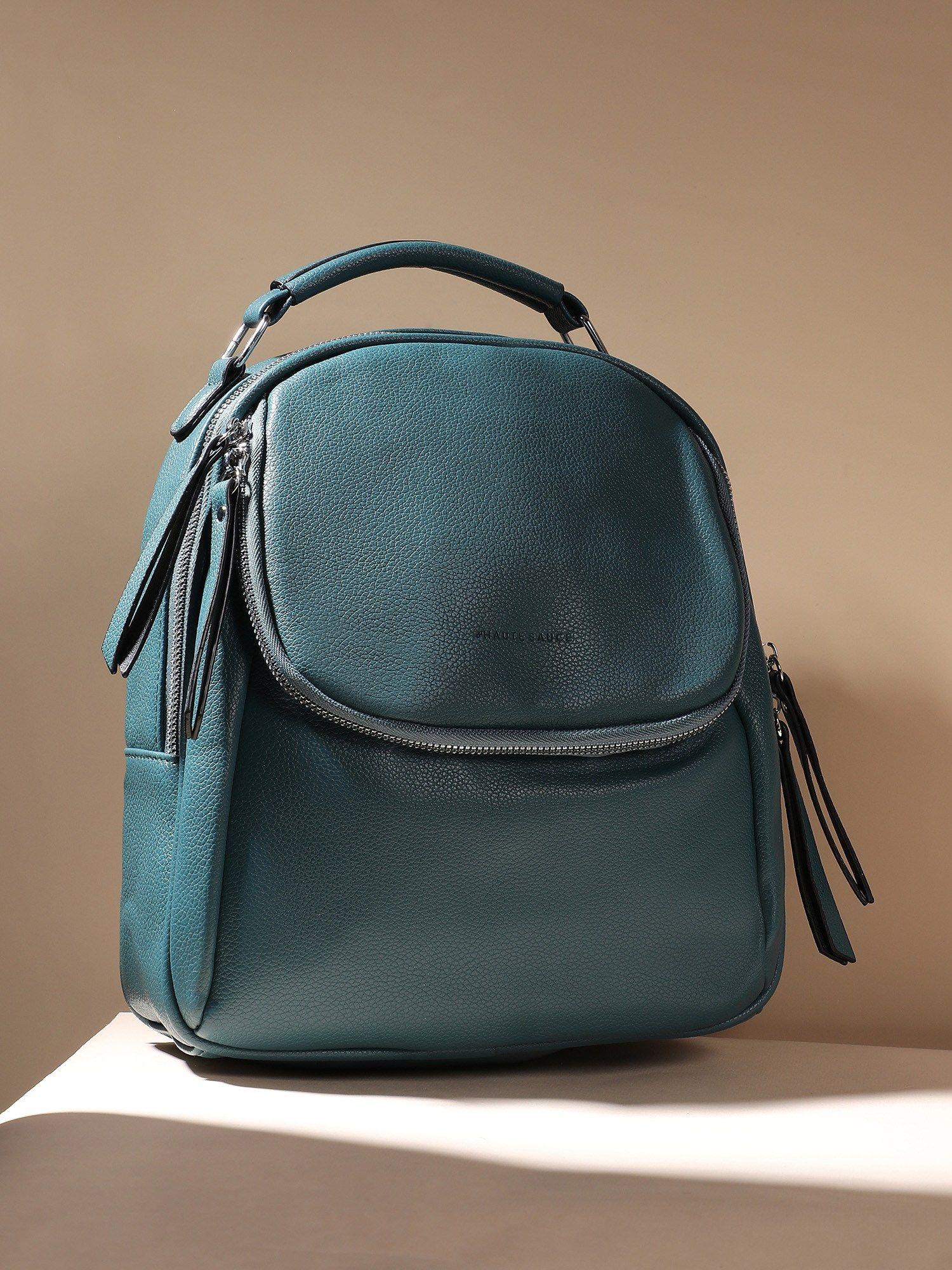 city mini backpack - teal blue