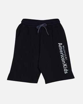 city shorts with drawcord