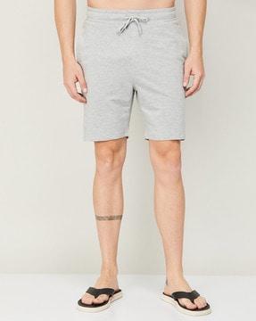 city shorts with drawstring