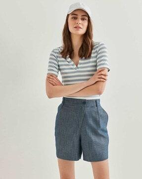 city shorts with insert pockets