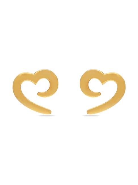 ckc 22k gold earrings for women