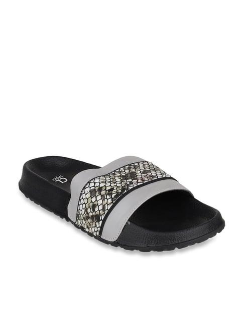 cl sports by carlton london women's grey slides