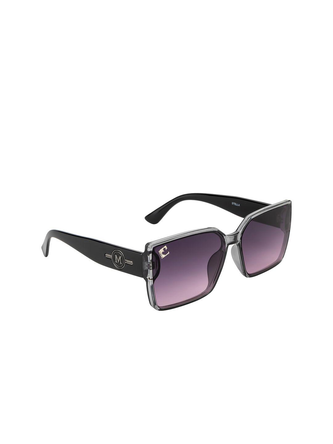 clark n palmer women square sunglasses with uv protected lens