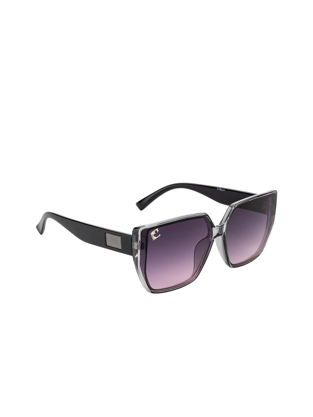 clark n palmer women square sunglasses with uv protected lens