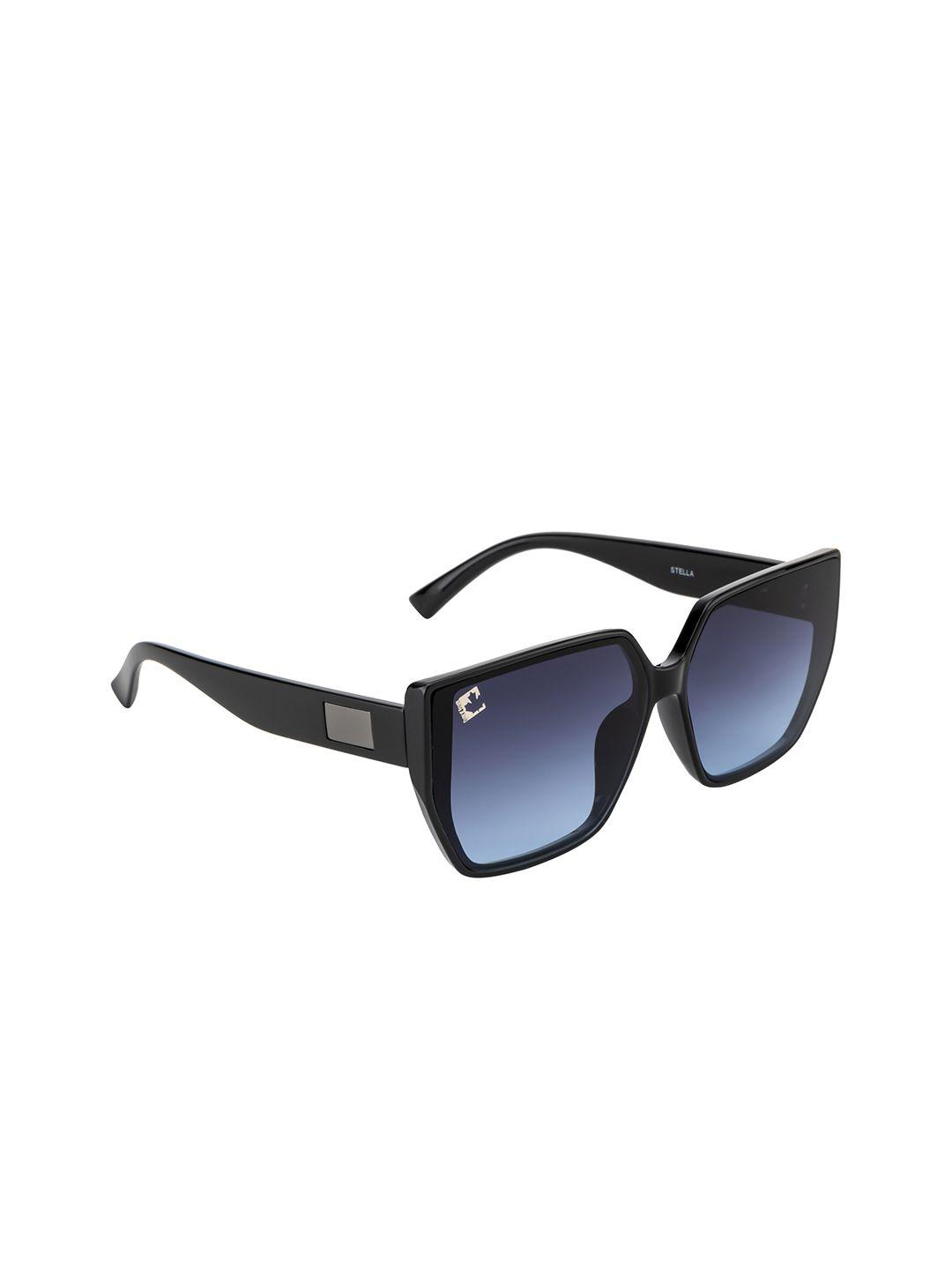 clark n palmer women square sunglasses with uv protected lens