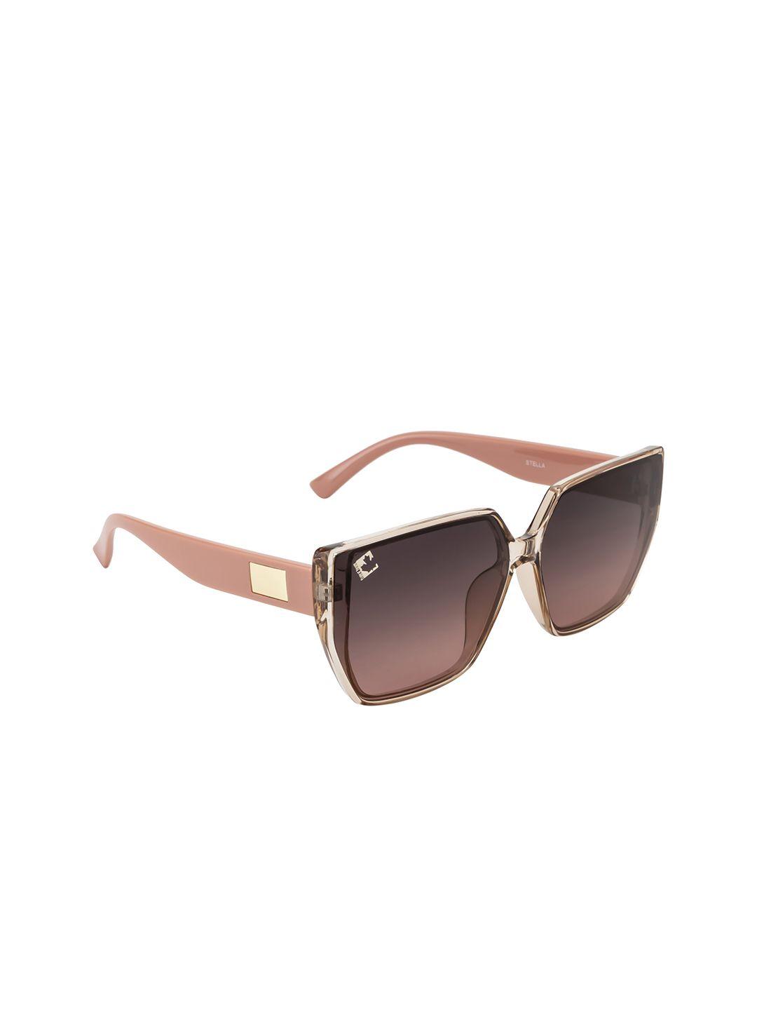 clark n palmer women square sunglasses with uv protected lens