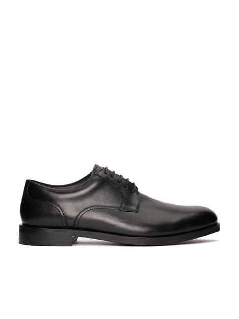 clarks men's craftdean lace black derby shoes