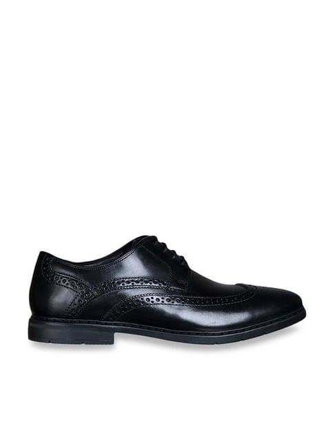 clarks men's banbury limit black brogue shoes