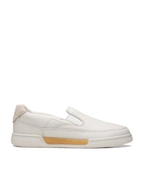 clarks women's craftmatch off white walking shoes