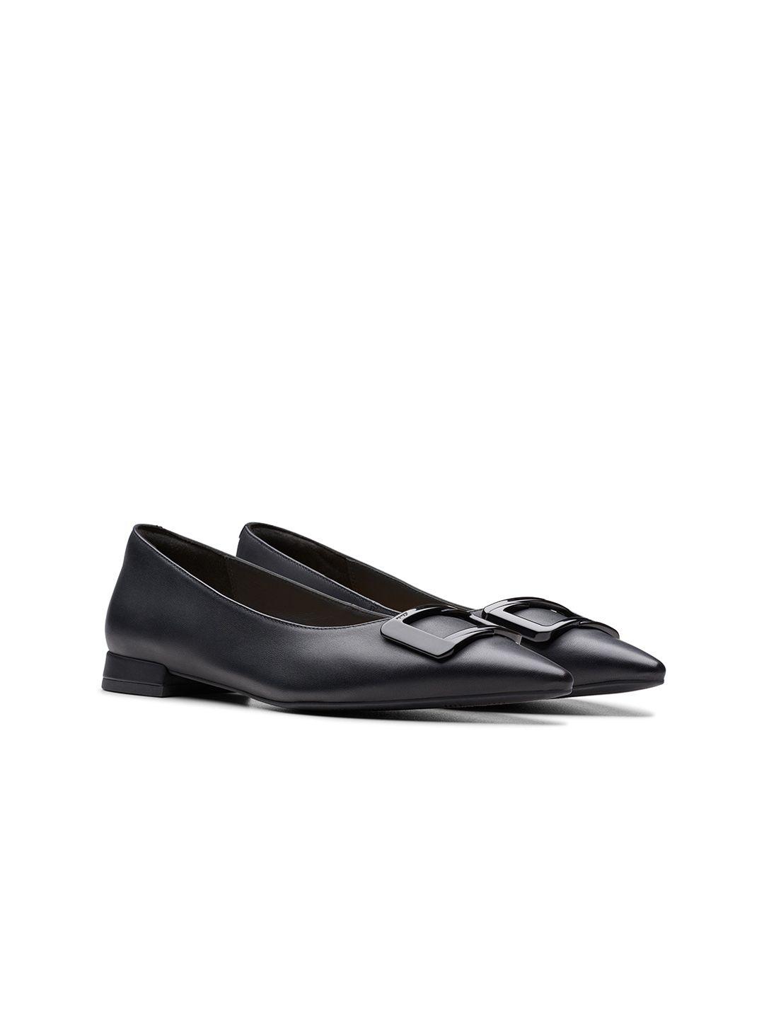 clarks women embellished leather ballerinas