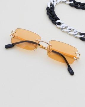 clasique-c6 men rectangular sunglasses