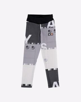 classic lego tights with elasticated waistband