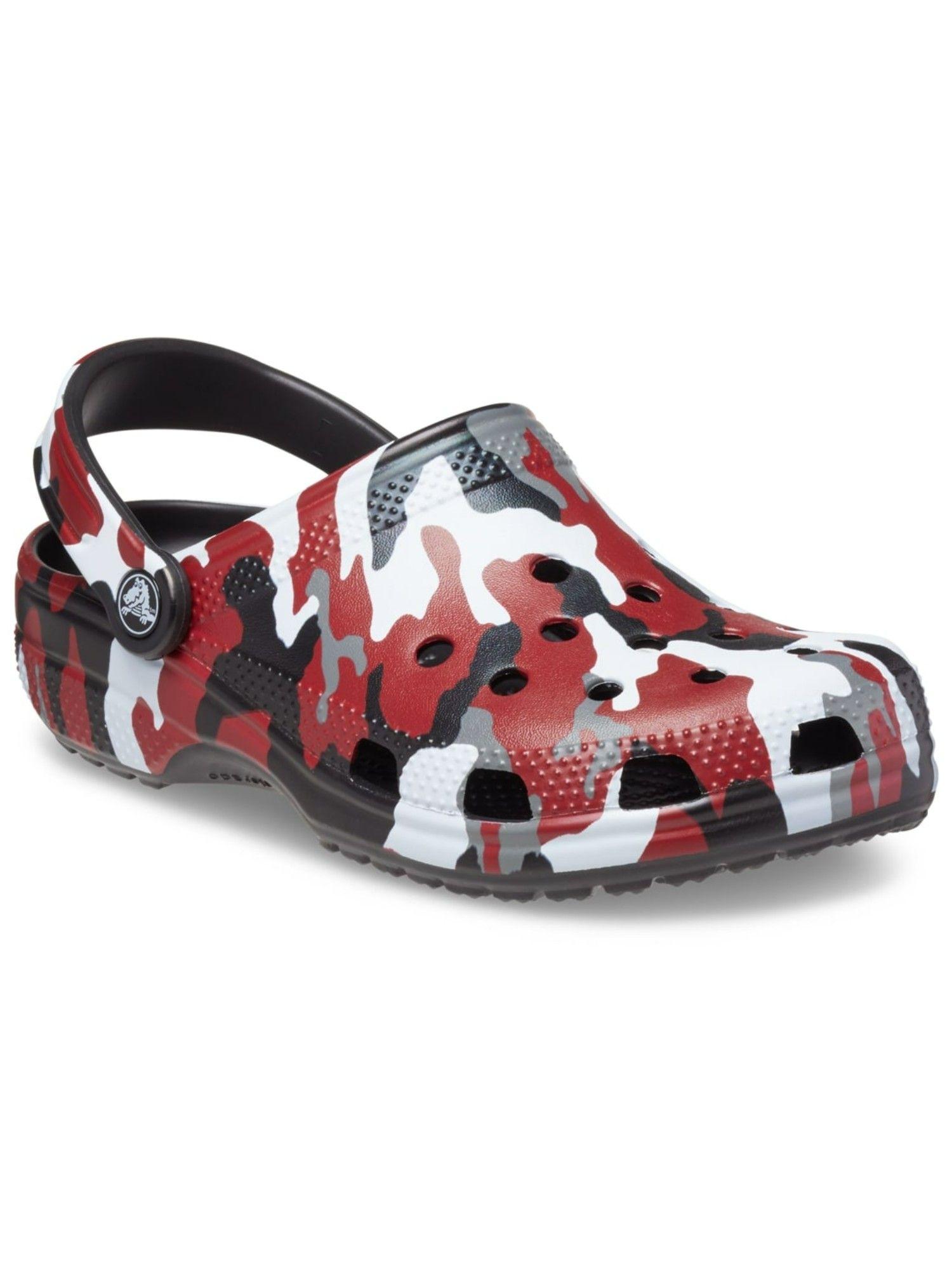 classic multi color unisex adults camouflage clog