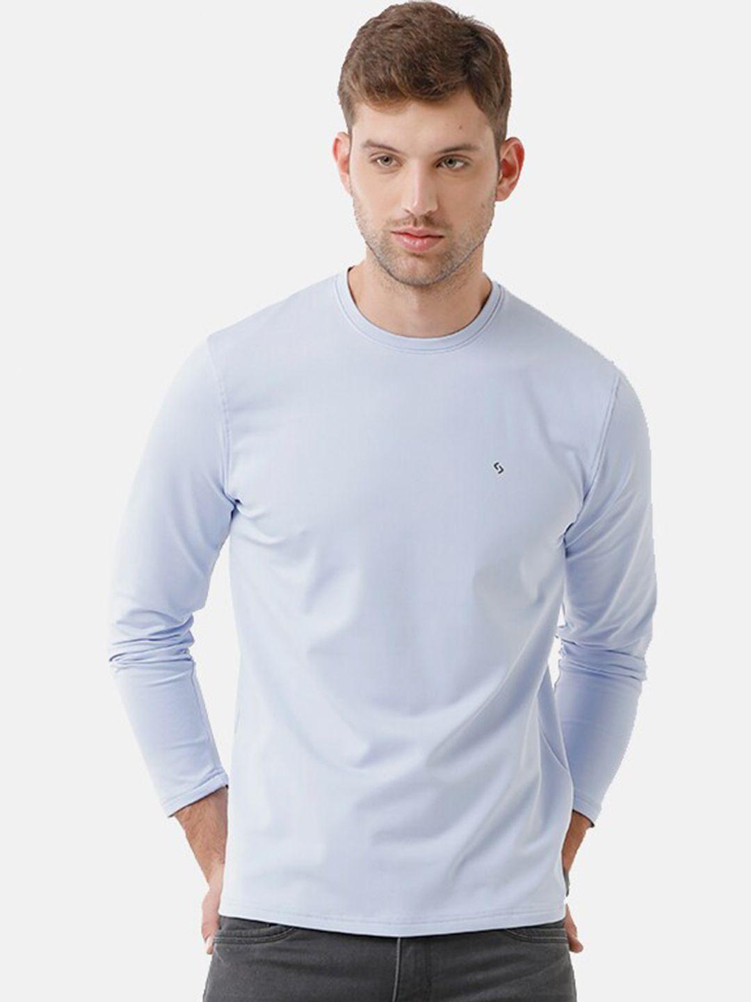 classic polo men blue slim fit t-shirt