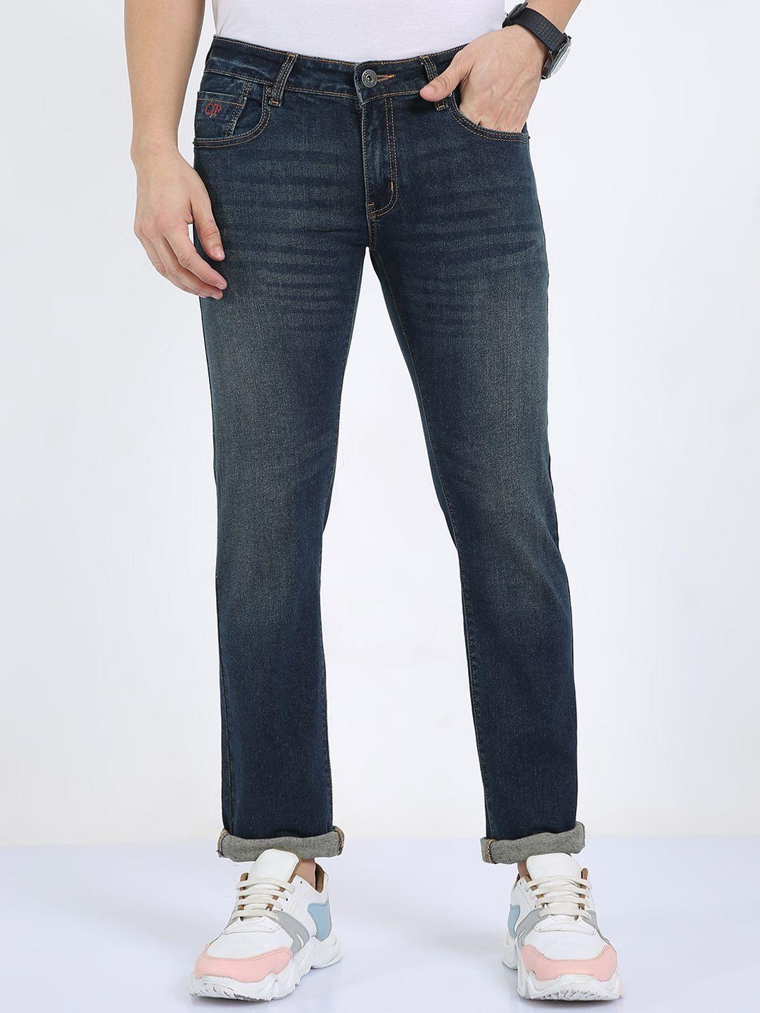 classic polo men jean slim fit light fade cotton denim mid rise jeans