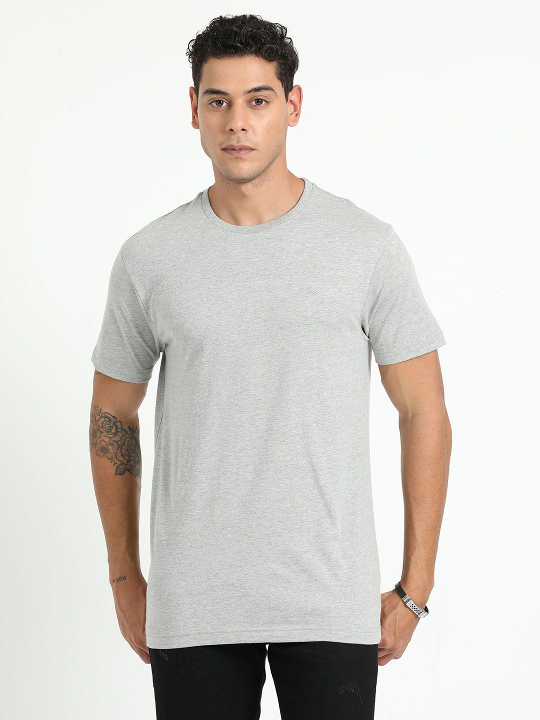 classic polo round neck cotton slim fit t-shirt