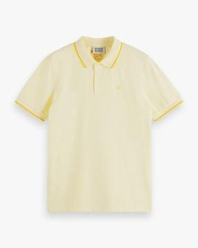 classic polo t-shirt with tipping