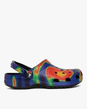 classic solarized clogs with slingback