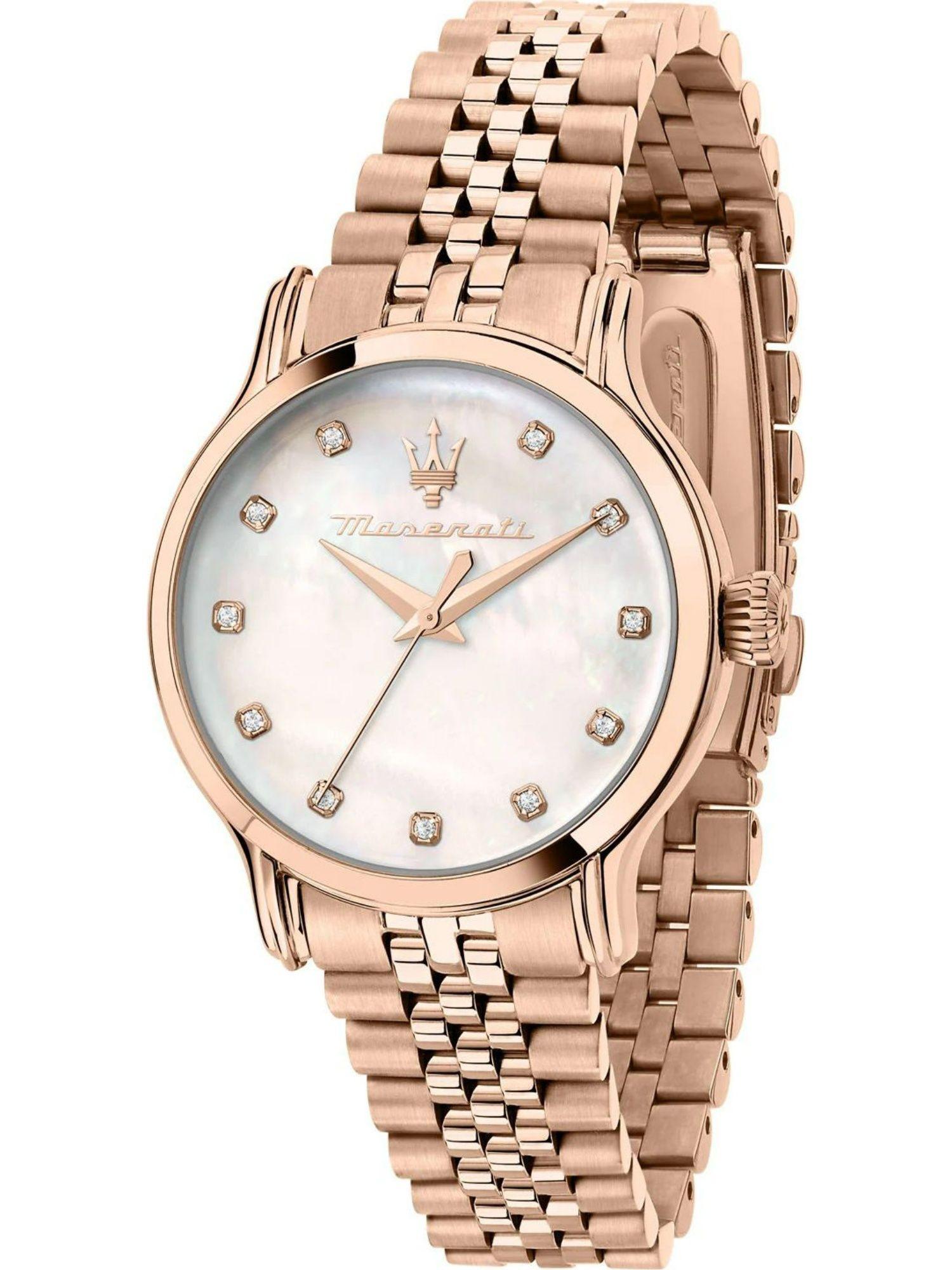 classic 0 analog dial color mop women's watch - r8853118517