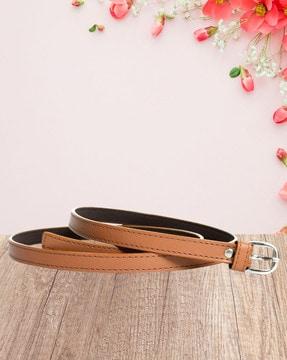 classic belt with buckle