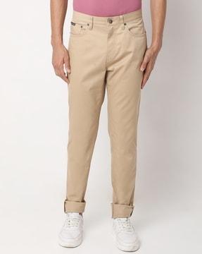 classic cotton stretch 5-pocket chinos