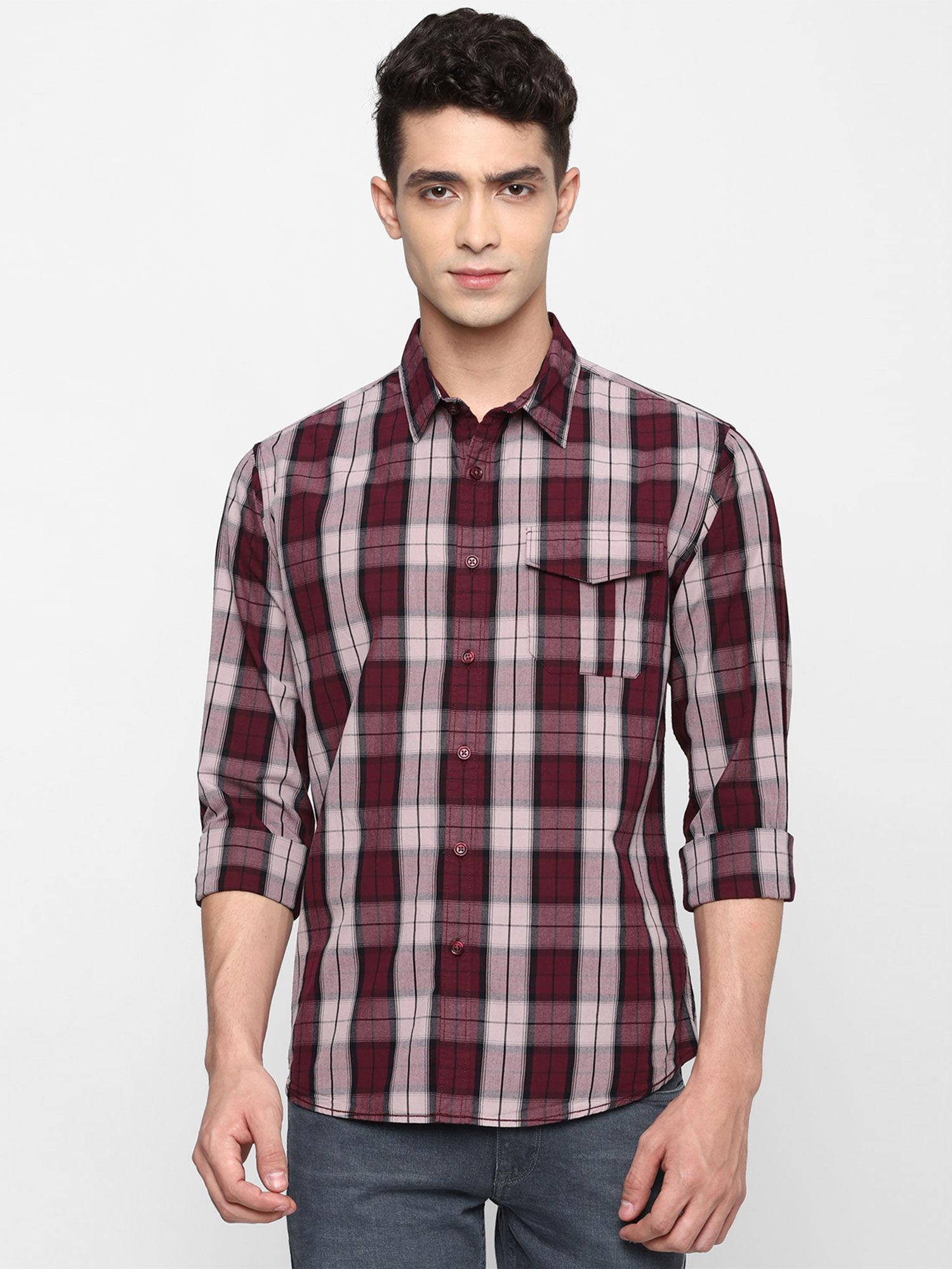 classic fit checks shirt