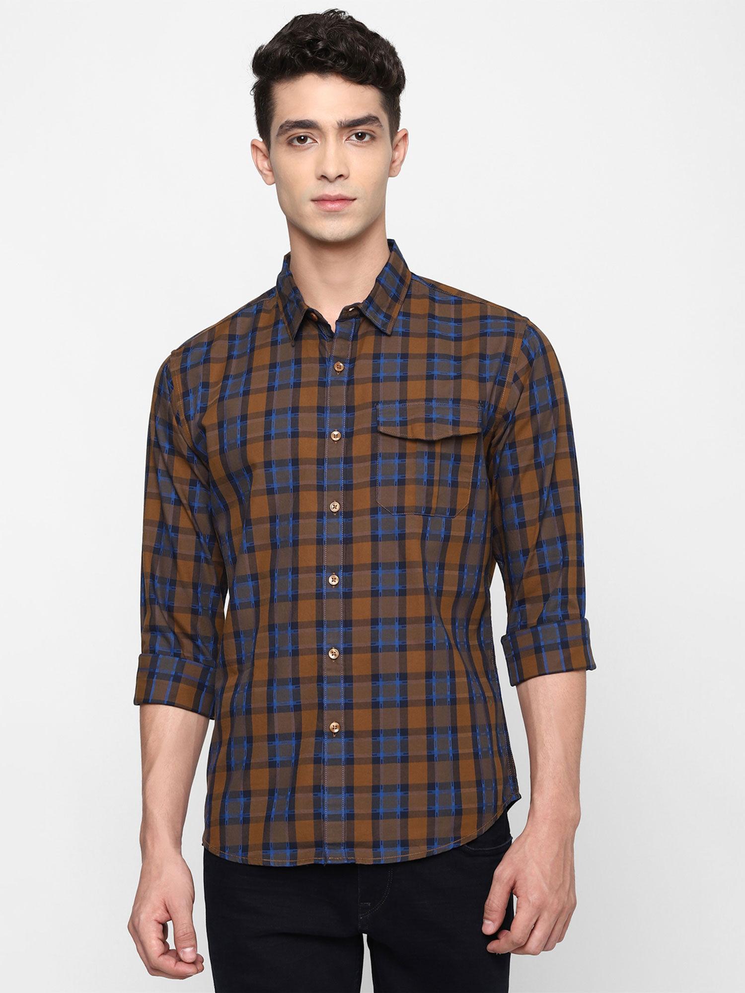 classic fit checks shirt