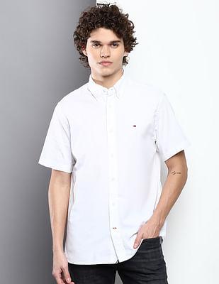 classic flex organic cotton casual shirt