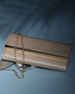 classic fold-over clutch