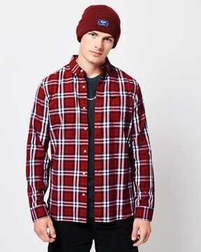 classic london checked shirt