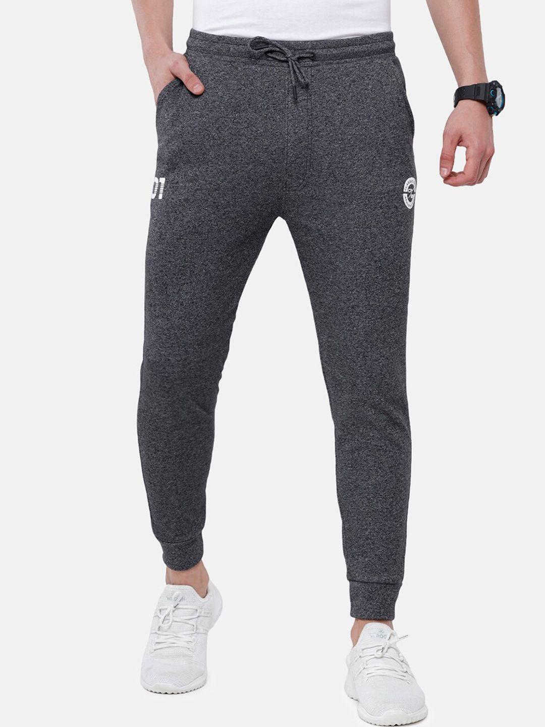 classic polo men grey solid slim fit joggers