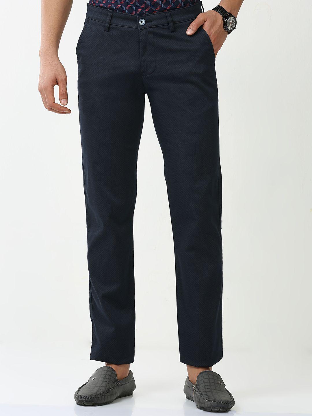 classic polo men mid-rise cotton chinos trousers