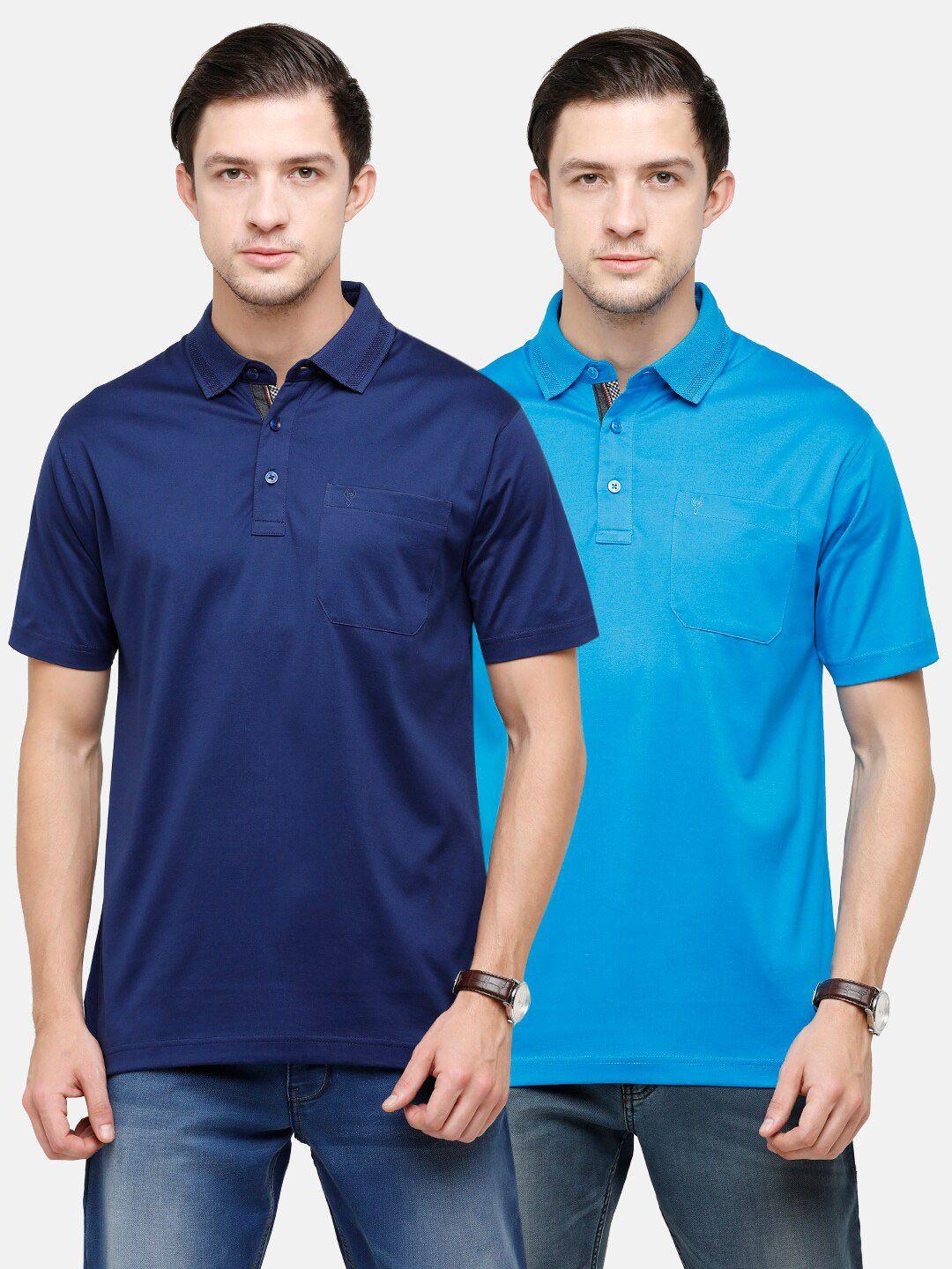 classic polo men multicoloured polo collar pockets t-shirt