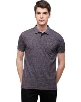 classic polo slim fit polo t-shirt with patch pocket