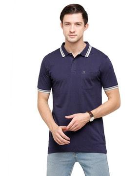 classic polo slim fit polo t-shirt with patch pocket