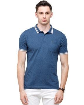 classic polo slim fit t-shirt with patch pocket