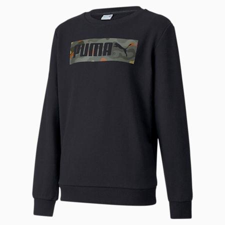 classics graphic crew neck kid's sweater